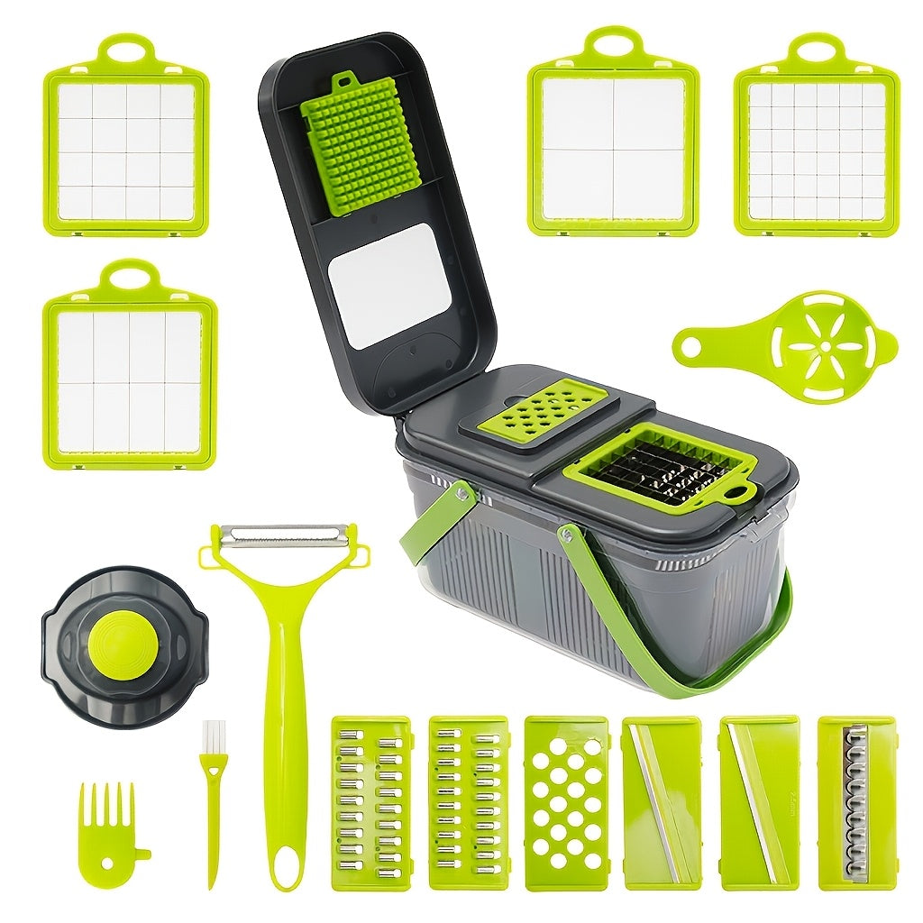 1pc 12-in-1 Multifunctional Vegetable Chopper
