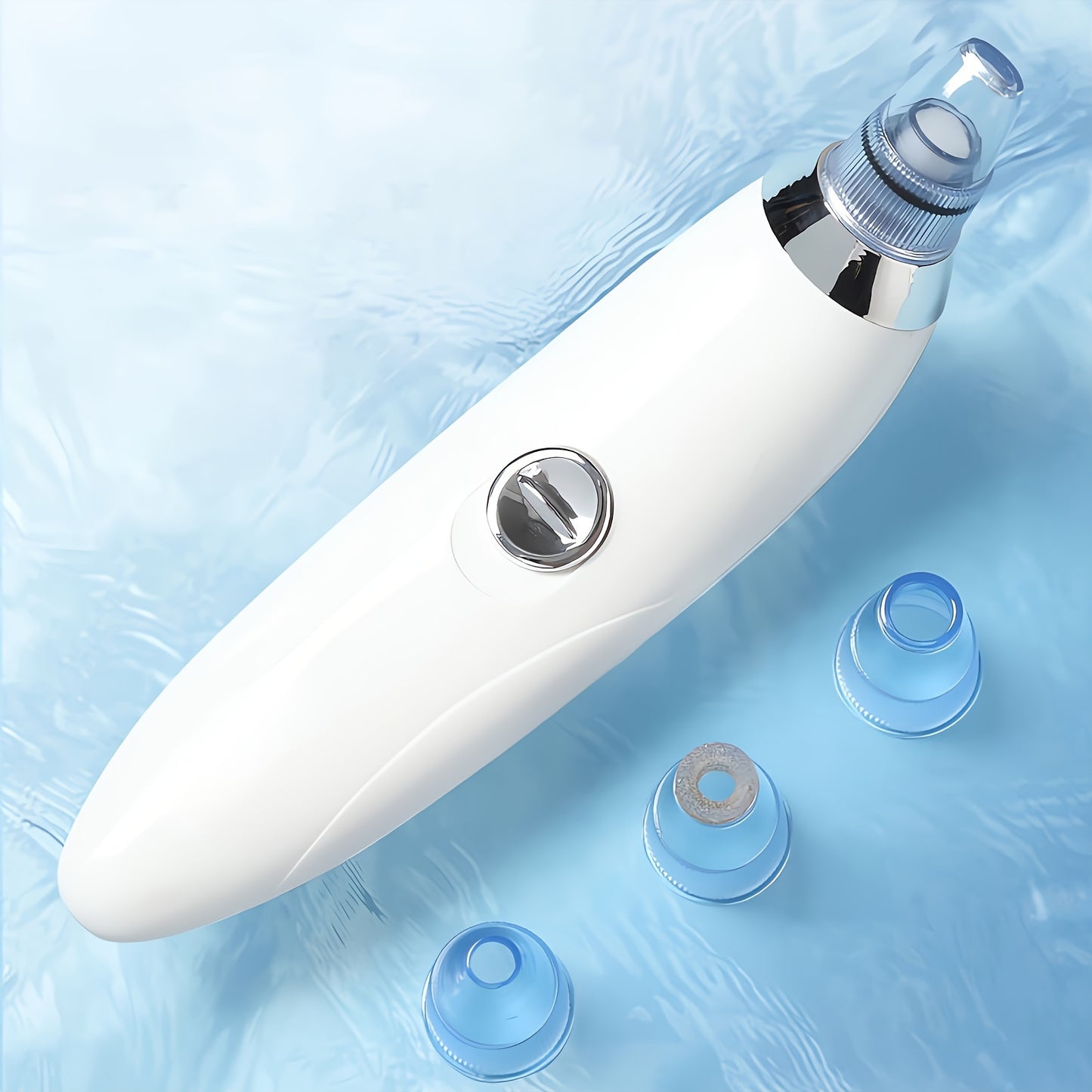 Powerful Portable Facial Pore Cleaner with 4 Probes