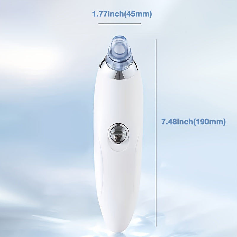 Powerful Portable Facial Pore Cleaner with 4 Probes