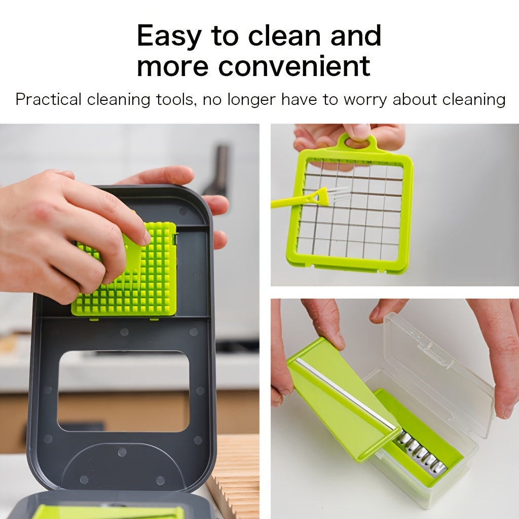 1pc 12-in-1 Multifunctional Vegetable Chopper