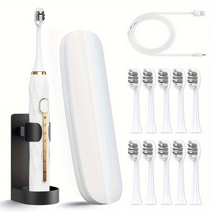 Acoustic Electric Toothbrush USB Rechargeable