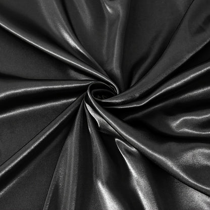 3/4 Pieces Of Solid Color Silk Bed Sheets And Bed Skirts, 1/2 Pillowcases, A Set Of Three Or Four