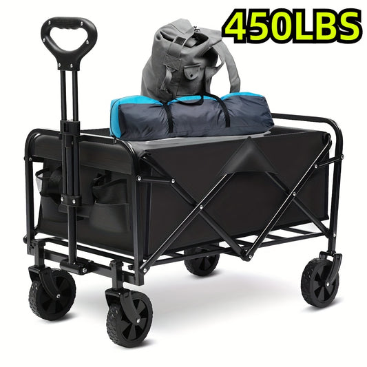 1pc 300LBS/330LBS/450LBS Folding Heavy Duty Wagon Cart