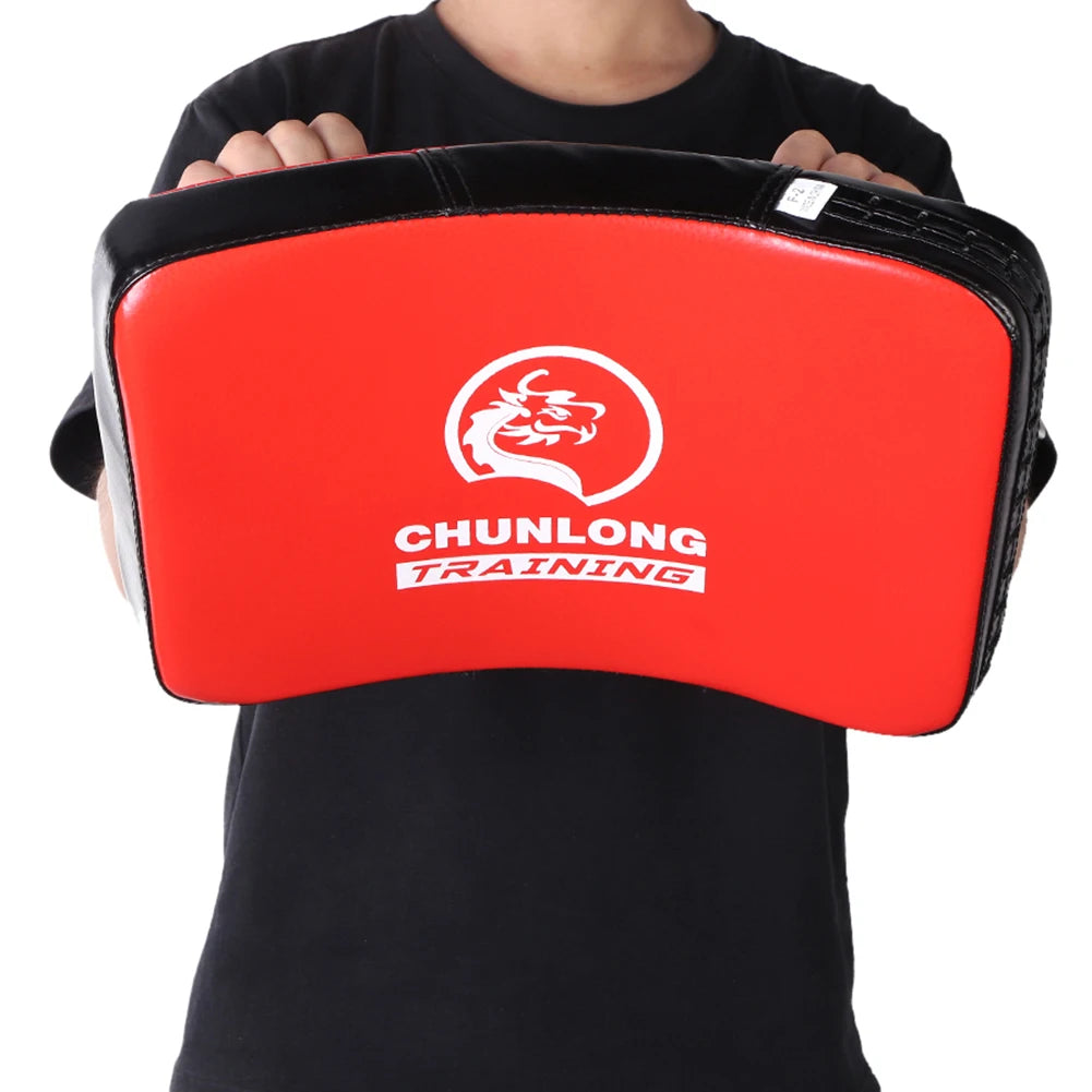 Fitness Taekwondo Kick Pad Punching Bag Boxing Sandbag Leather Training Equipment Muay Thai Taekwondo Foot Target Strike/Shield