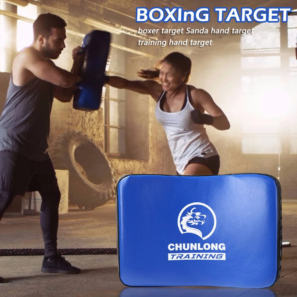 Fitness Taekwondo Kick Pad Punching Bag Boxing Sandbag Leather Training Equipment Muay Thai Taekwondo Foot Target Strike/Shield