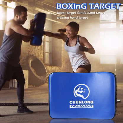 Fitness Taekwondo Kick Pad Punching Bag Boxing Sandbag Leather Training Equipment Muay Thai Taekwondo Foot Target Strike/Shield