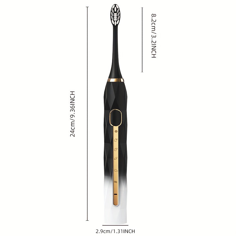 Acoustic Electric Toothbrush USB Rechargeable