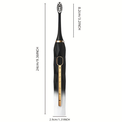 Acoustic Electric Toothbrush USB Rechargeable