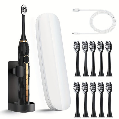 Acoustic Electric Toothbrush USB Rechargeable
