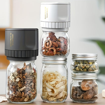 Electric Mason Jar Vacuum Sealer, Food Storage Vacuum